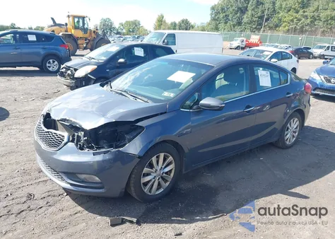 2014 Kia Forte Ex из США, поврежденный, VIN KNAFX4A86E5047154